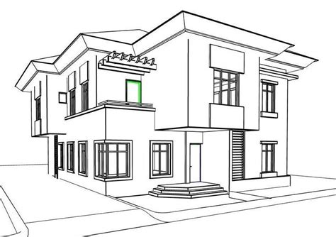 Sketsa Gambar Rumah Minimalis - Homecare24