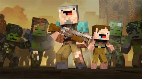 ZOMBIE APOCALYPSE: THE LAST STAND (Minecraft Animation Movie) - Uohere