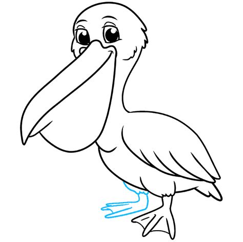 How to Draw a Pelican - Really Easy Drawing Tutorial