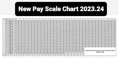 Pay Scale Revised 2023.24 - Pesco Online Bills