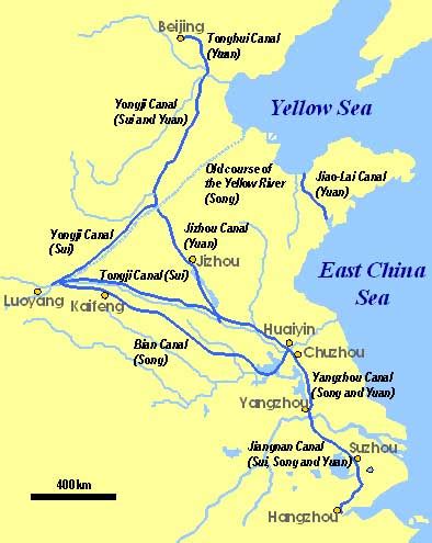 China Grand Canal Map - Corny Doralia