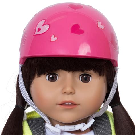 Pink Doll Bike Helmet - Walmart.com - Walmart.com