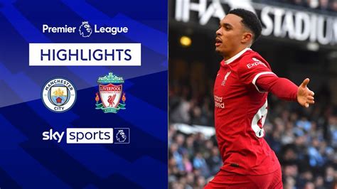 Manchester City 1-1 Liverpool | Premier League Highlights | Video ...