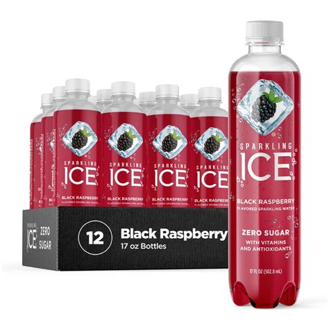 exp 6 15 2024 Sparkling ICE, Black Raspberry Sparkling Water, Zero Sugar Flavored Water, with ...