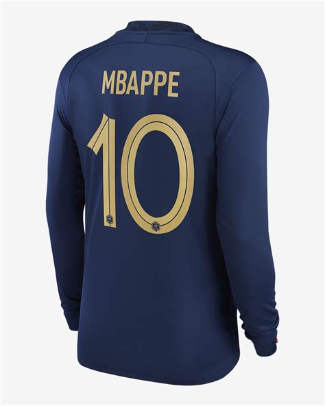 France National Team 2022/23 Stadium Home (Kylian Mbappe) Men's Nike ...