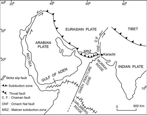 Map showing mid-oceanic ridge system of the Indian Ocean. Note Owen... | Download Scientific Diagram