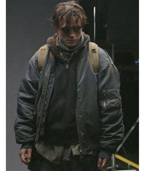 Robert Pattinson The Batman Bomber Jacket | Bruce Wayne Jacket