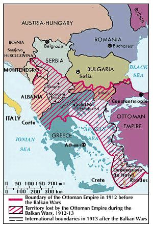 Balkan Wars | Facts, Causes, Map, & Significance | Britannica