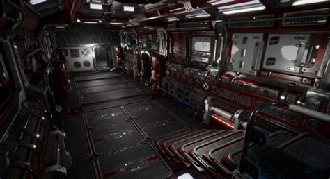 Modular sci-fi Environment A in Environments - UE Marketplace