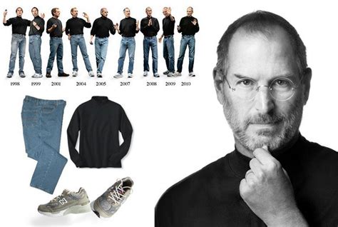 Steve Job's wardrobe minimalism | Steve jobs, Successful people, Job clothes