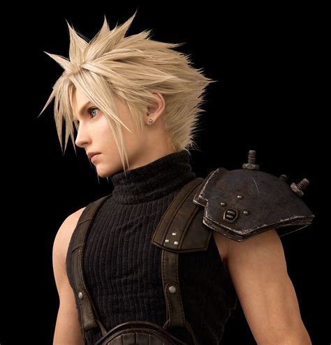 Cloud Strife Character Art - Final Fantasy VII Remake Art Gallery