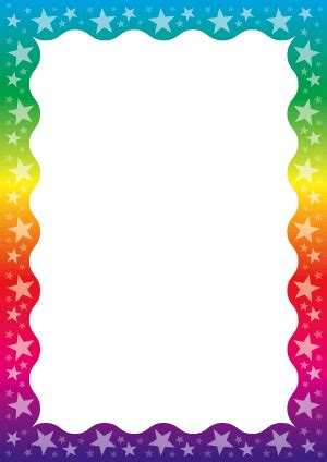 Beautiful Borders For A4 Size Paper - ClipArt Best