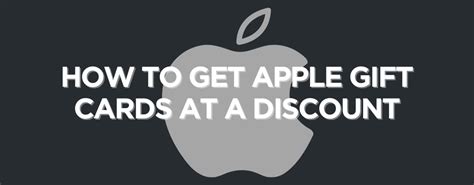 4 Tips On How To Get Apple Gift Cards At A Discount - Shop Your Way Blog