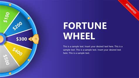 Spin the Wheel PowerPoint Template - SlideModel