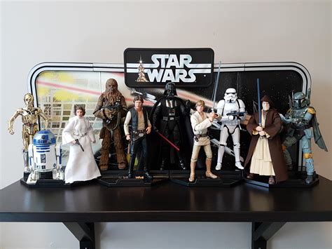 My Star Wars display is finally complete! : r/ActionFigures