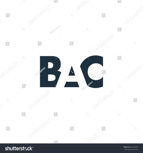 Bac Logo Vector Graphic Branding Letter Stock Vector (Royalty Free) 467974397 | Shutterstock