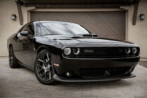 Free stock photo of black, Dodge Challenger, Hemi