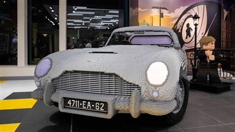 This Life-Sized Lego Aston Martin DB5 Is Made From 347,954 Bricks