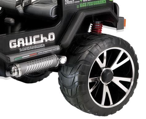 peg-perego Gaucho SuperPower 24v Ride On – Swing and Play