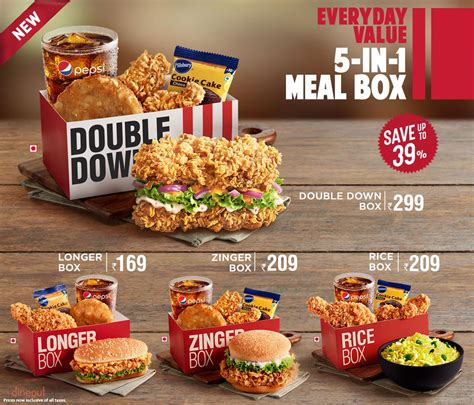 Menu of KFC, New Market, Kolkata | Dineout