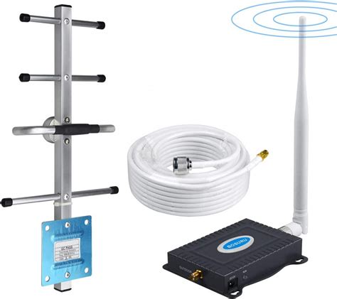 BOSURU Cell Phone Signal Booster - Boost Voice+Data with Antennas Kit ...