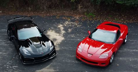 See If A Chevrolet Corvette C6 Can Hold Its Own Against A Corvette C7