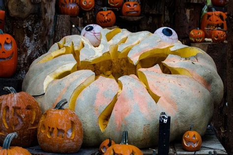 10+ Giant Pumpkin Carving Ideas