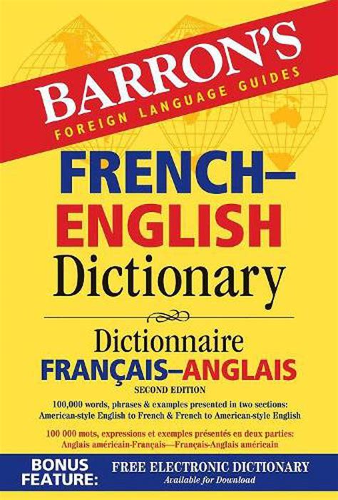 Barron's French-English Dictionary: Dictionnaire Francais-Anglais by ...