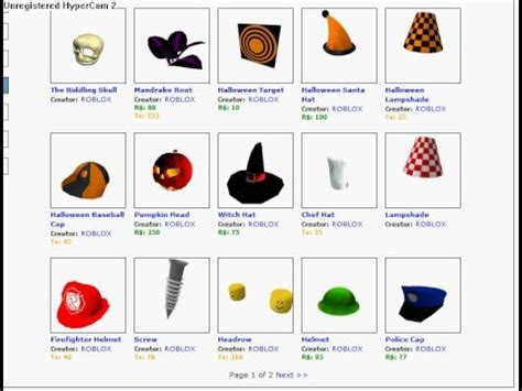 ROBLOX: Top 20 Most Expensive Hats (OUTDATED) | Doovi