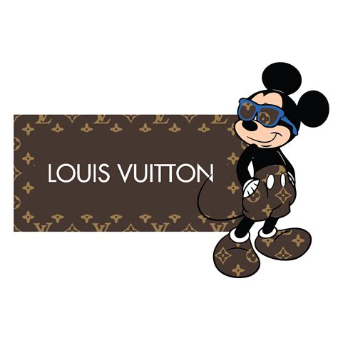 Mickey Mouse Louis Vuitton Svg, Mickey Lv Logo Svg, Louis Vu - Inspire Uplift