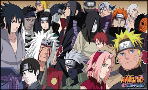 Naruto Shippuden All Characters Wallpapers - Top Free Naruto Shippuden ...