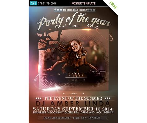 Free Printable Event Flyer Templates - Detrester.com