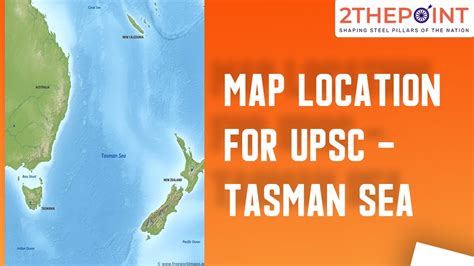 Tasman Sea Map - extremetrust