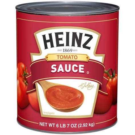 Heinz Tomato Sauce (6.438 lb) Delivery or Pickup Near Me - Instacart