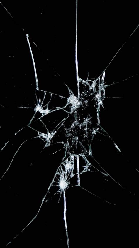 Broken Glass Windows Wallpaper