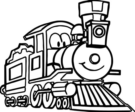 Train Coloring Pages | Free download on ClipArtMag