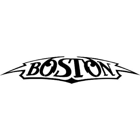 Amazon.com: BOSTON BAND WHITE LOGO DECAL STICKER