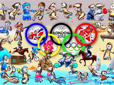 London 2012 mascots - The Olympics Wallpaper (33197125) - Fanpop