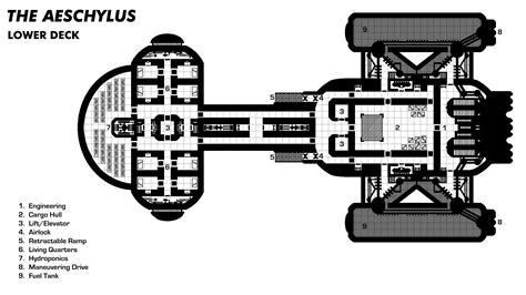 Sci-Fi Spaceship Maps | Creative Commons Licensed Maps | Paratime ...