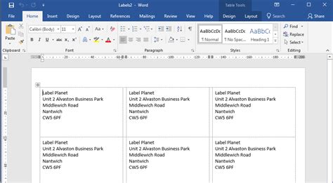 How Do I Create A Label Template In Word