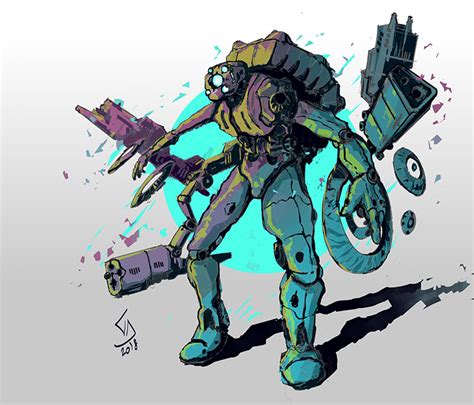 Cool Robot Sketches