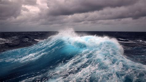 Stunning Ocean Waves Wallpaper HD for your desktop Free Download