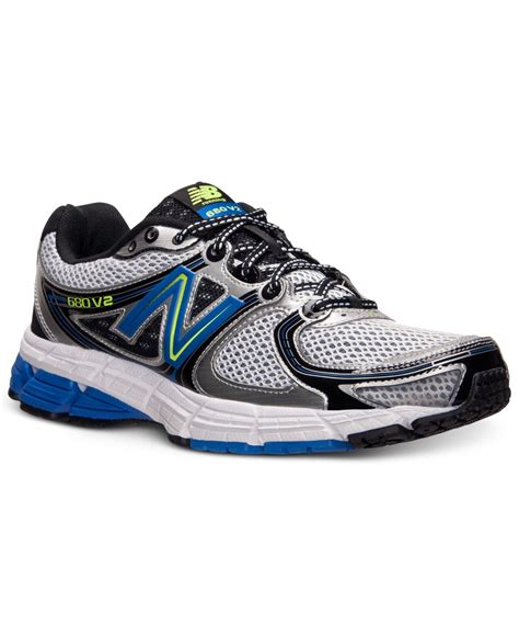 Lyst - New Balance Men'S 680 Running Sneakers From Finish Line in Blue for Men