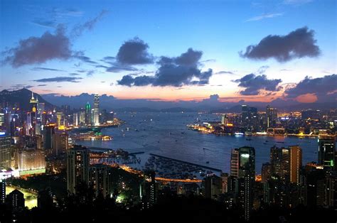 Hong Kong Night View Free Photo Download | FreeImages