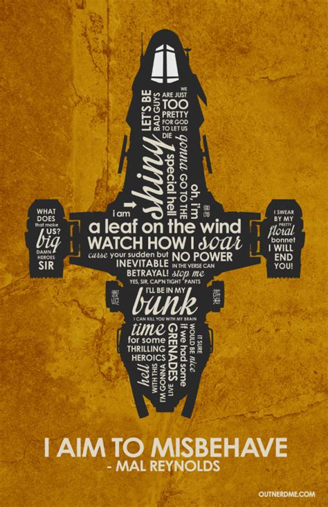 Firefly Serenity Inspired Quote Poster by outnerdme on DeviantArt