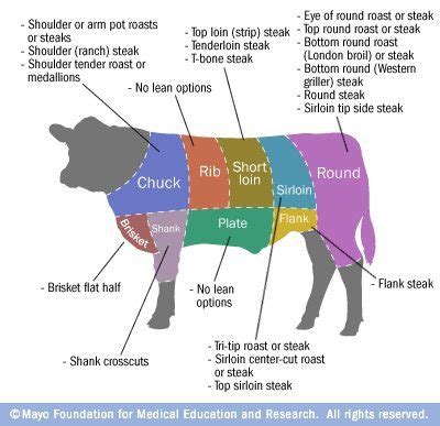 Do You Know Which Cuts Of Meat Are The Leanest - Fit Tip Daily