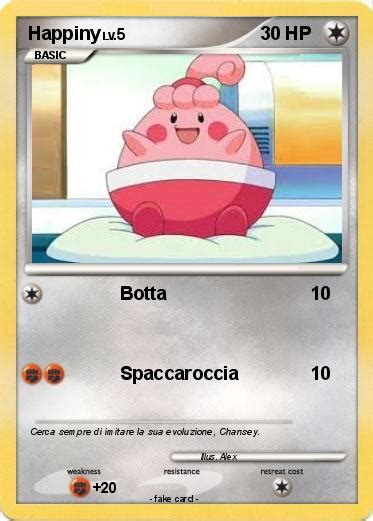 Pokémon Happiny 19 19 - Botta - My Pokemon Card