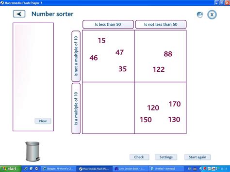 Mr Howe's Class: Maths: Carroll diagrams