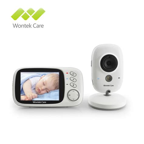 3.2 inch Wireless Video Color Baby Monitor High Resolution Baby Nanny Security Camera Night ...