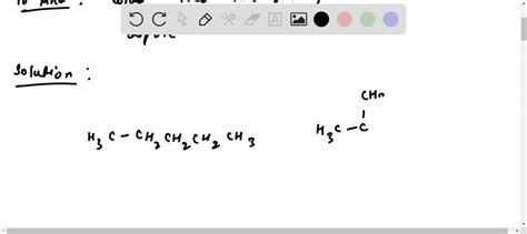 SOLVED: Pentane (CH3CH2CH2CH2CH3) and neopentane (C(CH3)4 both have the C5H12 formula. Which ...